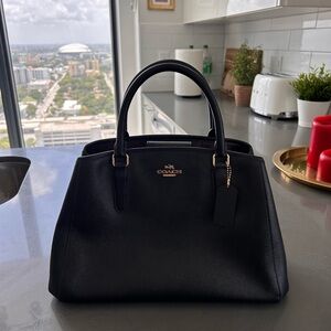Coach Margot Carryall Crossgrain Leather Purse